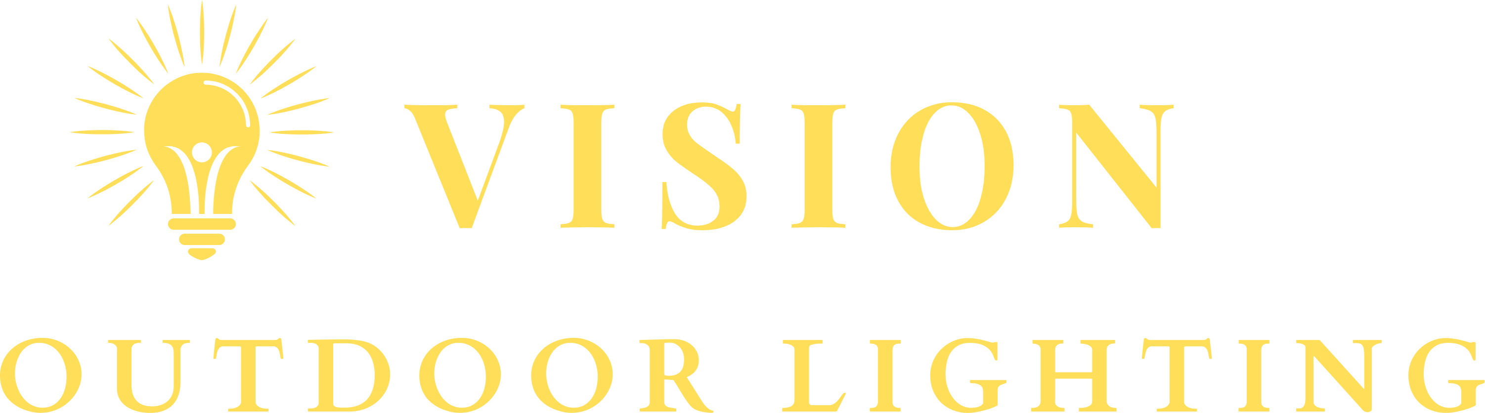 Orange County landscape lighting logo for footer