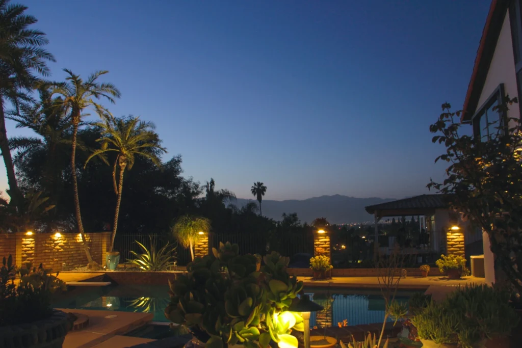 Newport Beach, CA pool lighting project