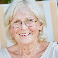 Vision Outdoor Testimonial - old woman