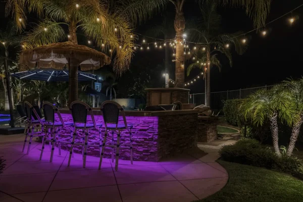 Bar Lighting with string light